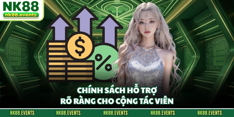 Chính sách hỗ trợ rõ ràng cho cộng tác viên