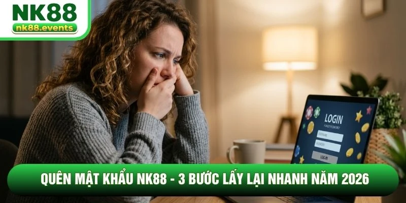 Quên Mật Khẩu NK88 - 3 Bước Lấy Lại Nhanh Năm 2026