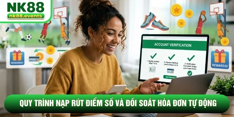 Quy trình nạp rút điểm số và đối soát hóa đơn tự động Quy trình nạp rút điểm số và đối soát hóa đơn tự động